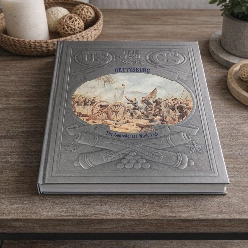 Vintage Gettysburg Civil War Time Life Book 1985 Hardcover